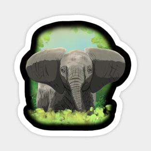 Baby elephant Sticker